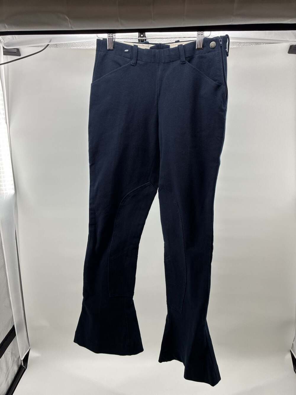 Let's Ride Kentucky Low Rise Jodhpurs Size 28R Navy Cotton Lycra Riding Pants